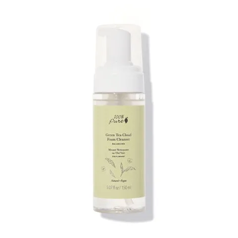 100% Pure - Green Tea Cloud Foam Cleanser (150ml)