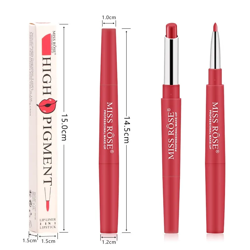 20 color lip makeup  liner waterproof long-lasting