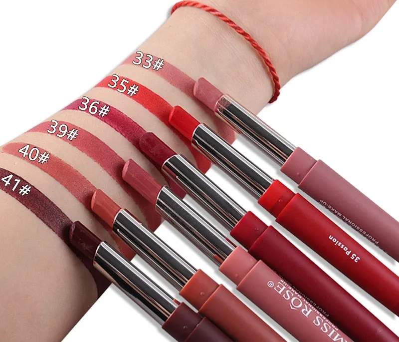 20 color lip makeup  liner waterproof long-lasting