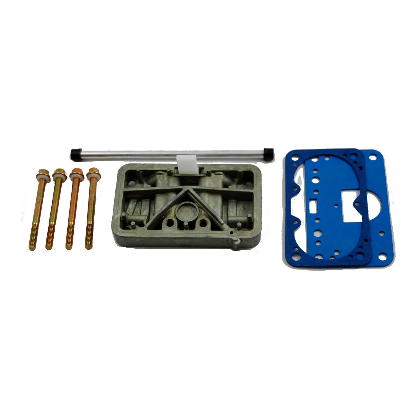 AED Holley Carb Metering Block Conversion Kit - Fits Holley 450-600 Side Pivot Bowls