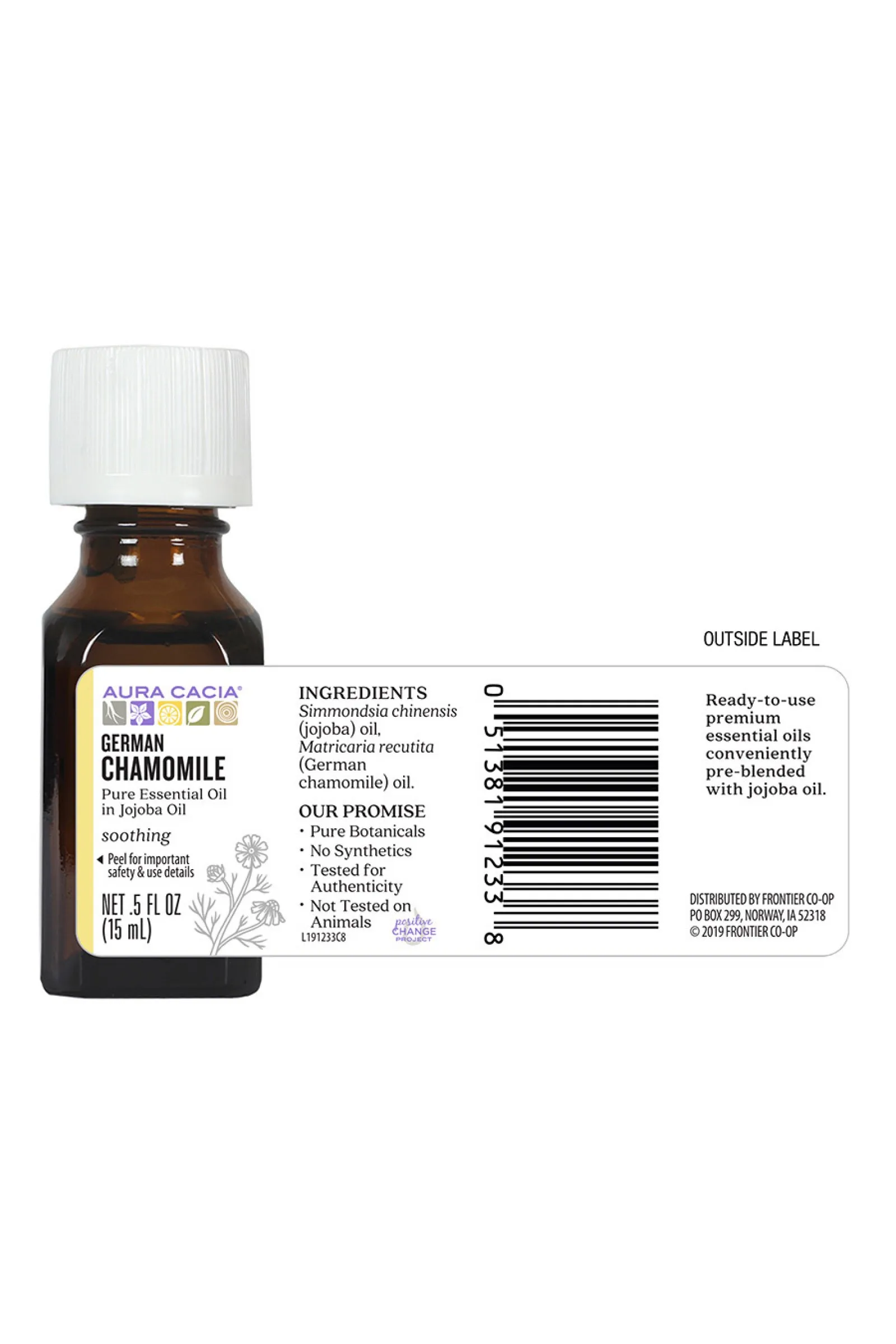 Aura Cacia German Chamomile in Jojoba 15ml