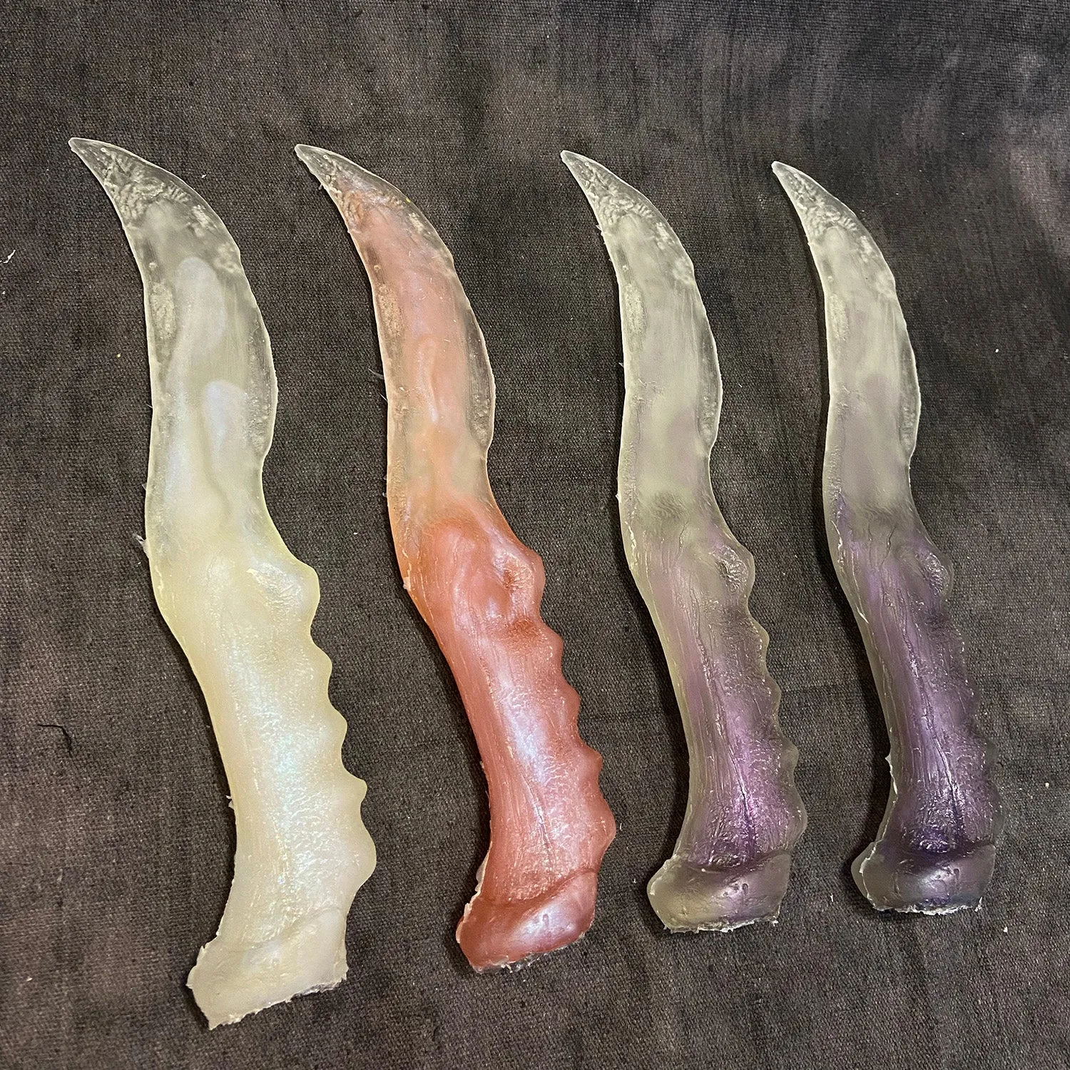 BLANK CRYSTAL KNIFE CAST- "ROUGH DRAFT"