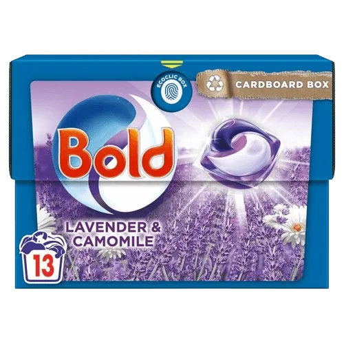 Bold All-In-1 Lavender & Chamomile Laundry Pods, 13 Wash