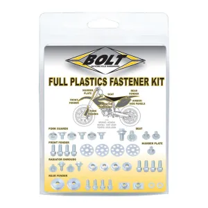 BOLT PLASTICS FASTENER KIT SUZ RM125/250 04-06 SUZ0108120