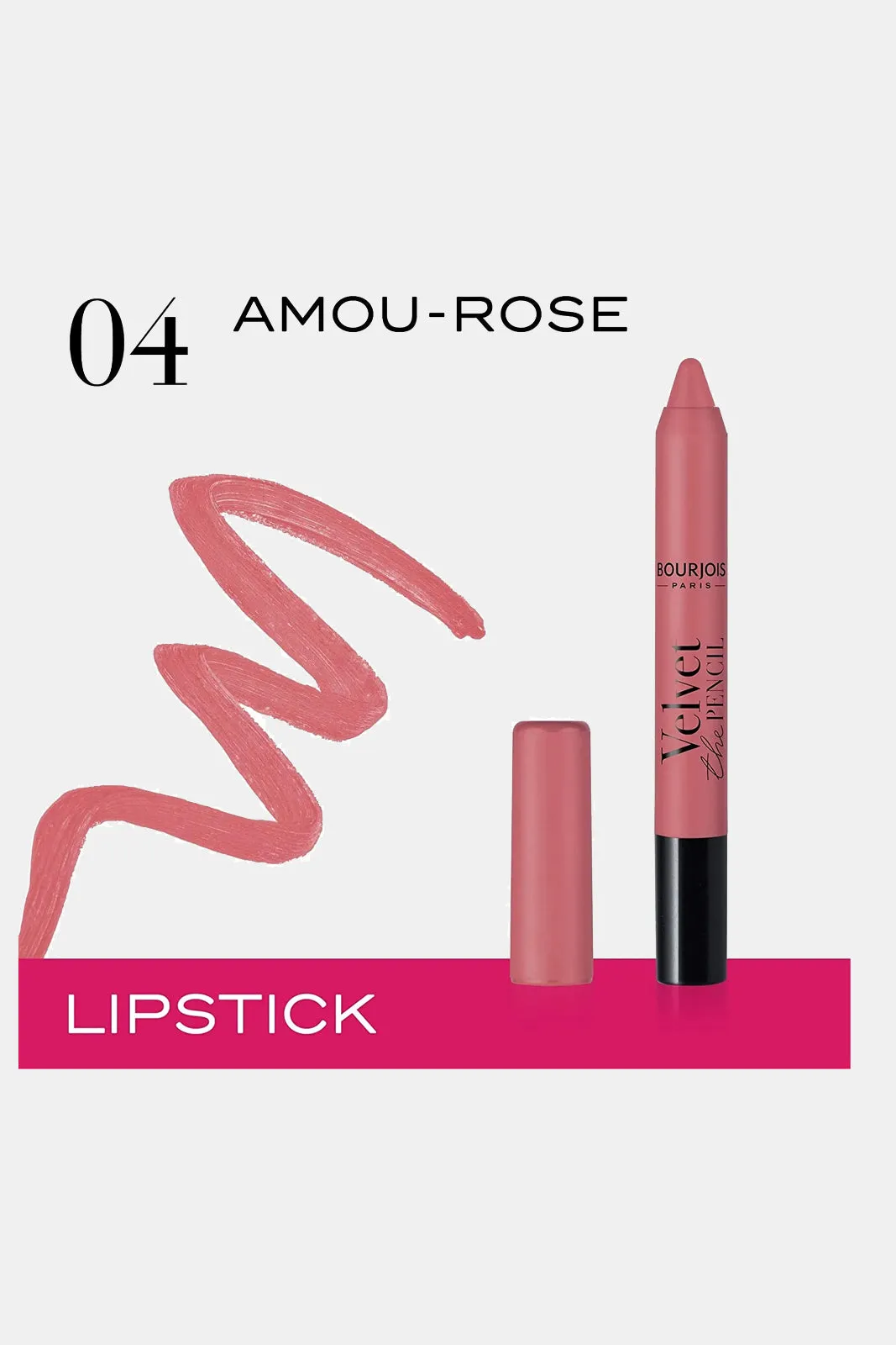 Bourjois Velvet The Pencil Colour 04 Amou-Rose