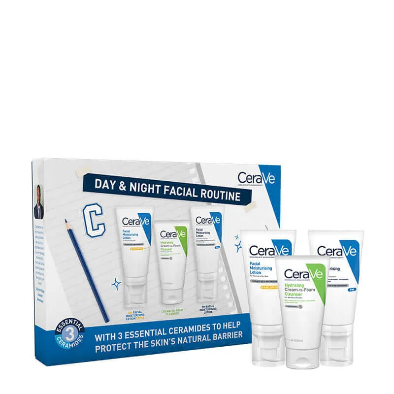 CeraVe Day & Night Facial Routine Gift Set