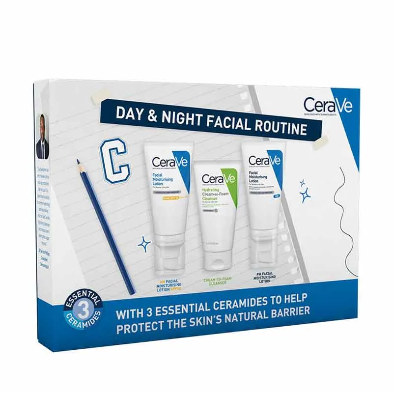 CeraVe Day & Night Facial Routine Gift Set