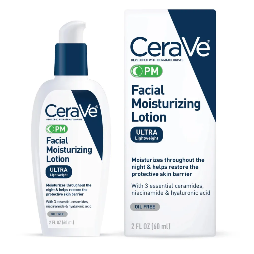 CeraVe PM Facial Moisturizing Lotion