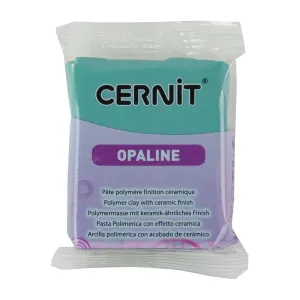 Cernit Opaline Polymer Clay - Celadon Green 2oz (56g) block