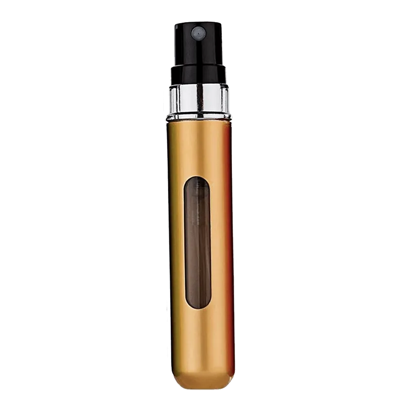 Champagne Gold 8ml Mini Refillable Perfume Spray Bottle