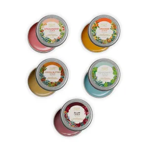 Combo of Ghee Enriched Lip Balms 5 Flavours 7gm Each