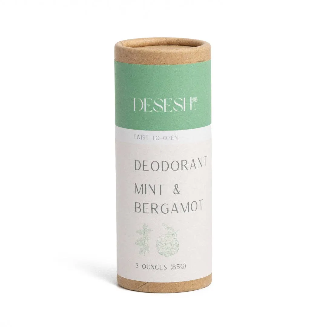 Desesh- Natural Deodorant (Aluminum Free, With Essential Oils)