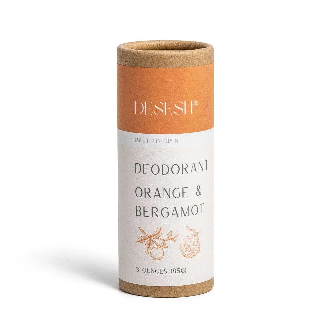 Desesh- Natural Deodorant (Aluminum Free, With Essential Oils)