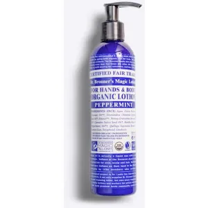 Dr Bronners Hand & Body Lotion Peppermint Pump 237ml