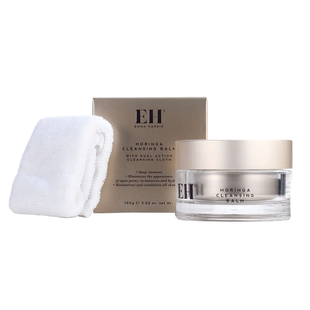 Emma Hardie  Moringa Balm With Cleansing Cloth 100ml