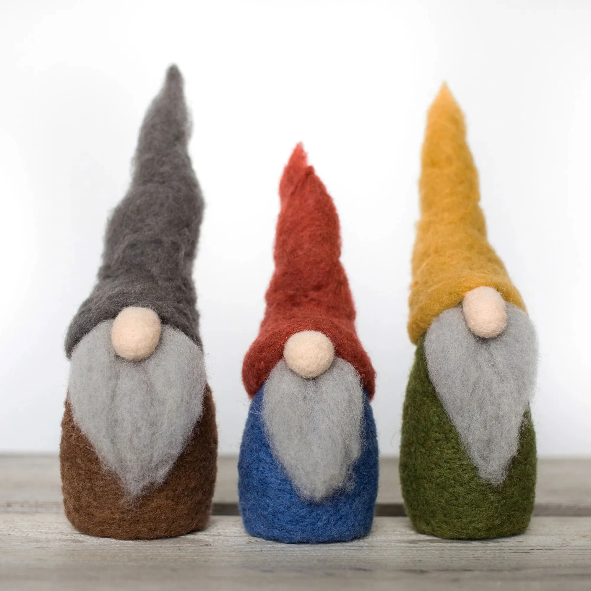 Felted Sky Sculpting With Wool Needle Felting Kits - Gnomes