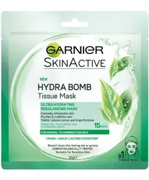 Garnier Skin Active Moisture Bomb Re Balancing Tissue Mask