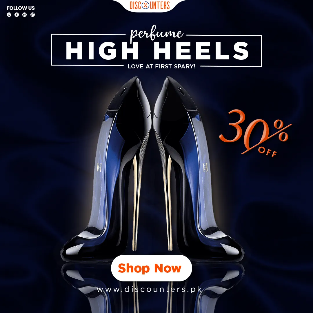 High heel perfume