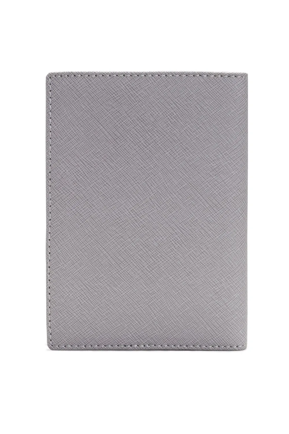 Leather Passport Holder White