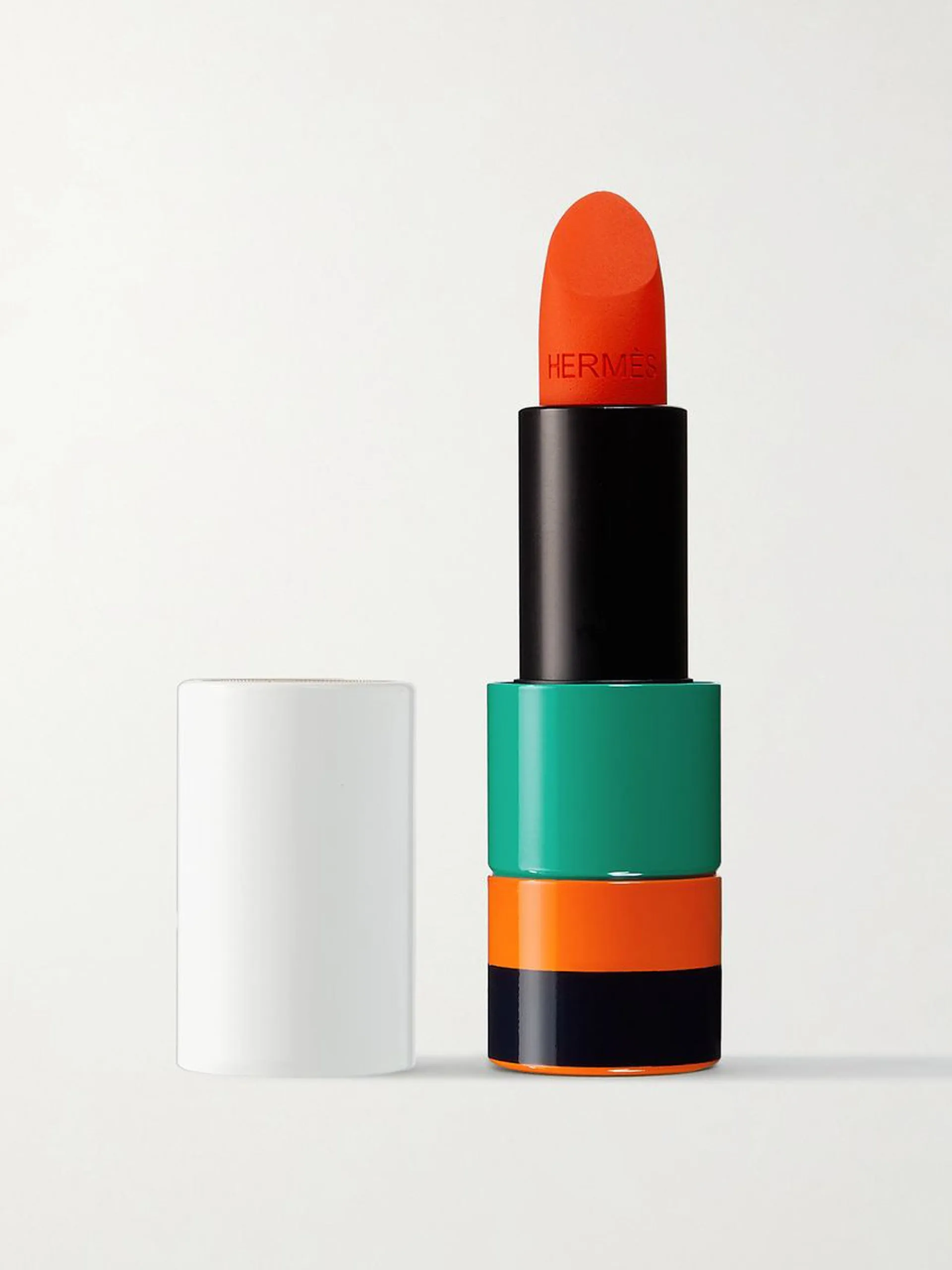 Limited Edition Rouge Hermès Matte Lipstick in 44 Orange Néon