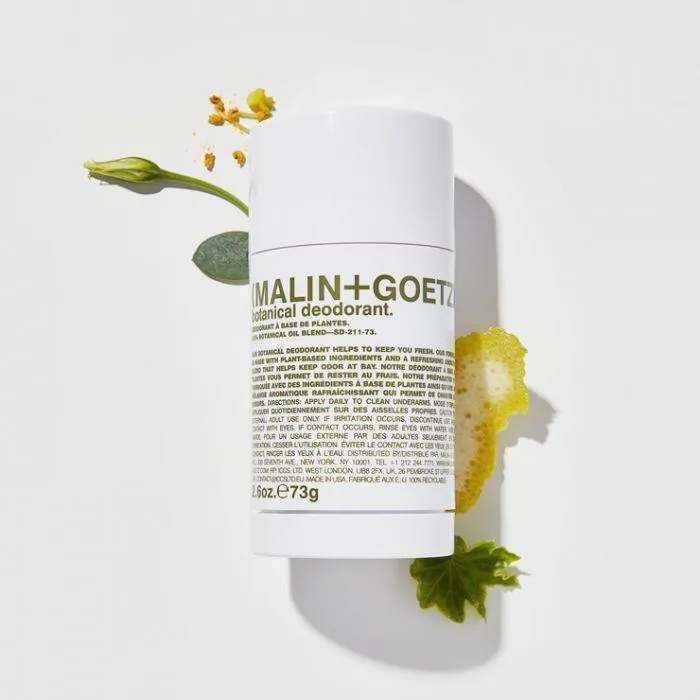 (MALIN GOETZ) botanical deodorant. 2.6oz.