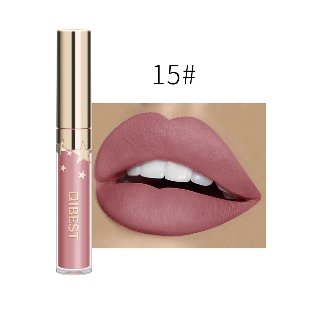 Matte non-stick cup lip gloss