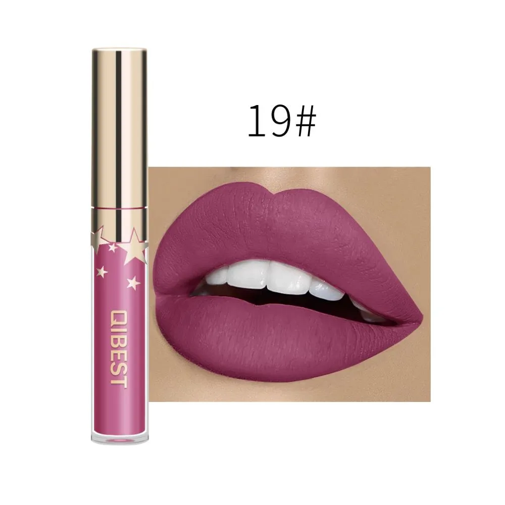 Matte non-stick cup lip gloss