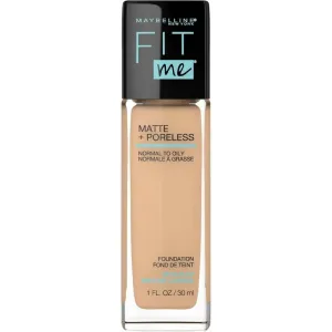 Maybelline New York Fit Me Matte Poreless Liquid Foundation, 30 ml 128 Warm Nude