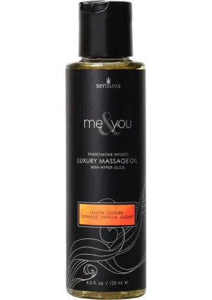 Me and You Massage Oil Sugar and Citrus 4.2