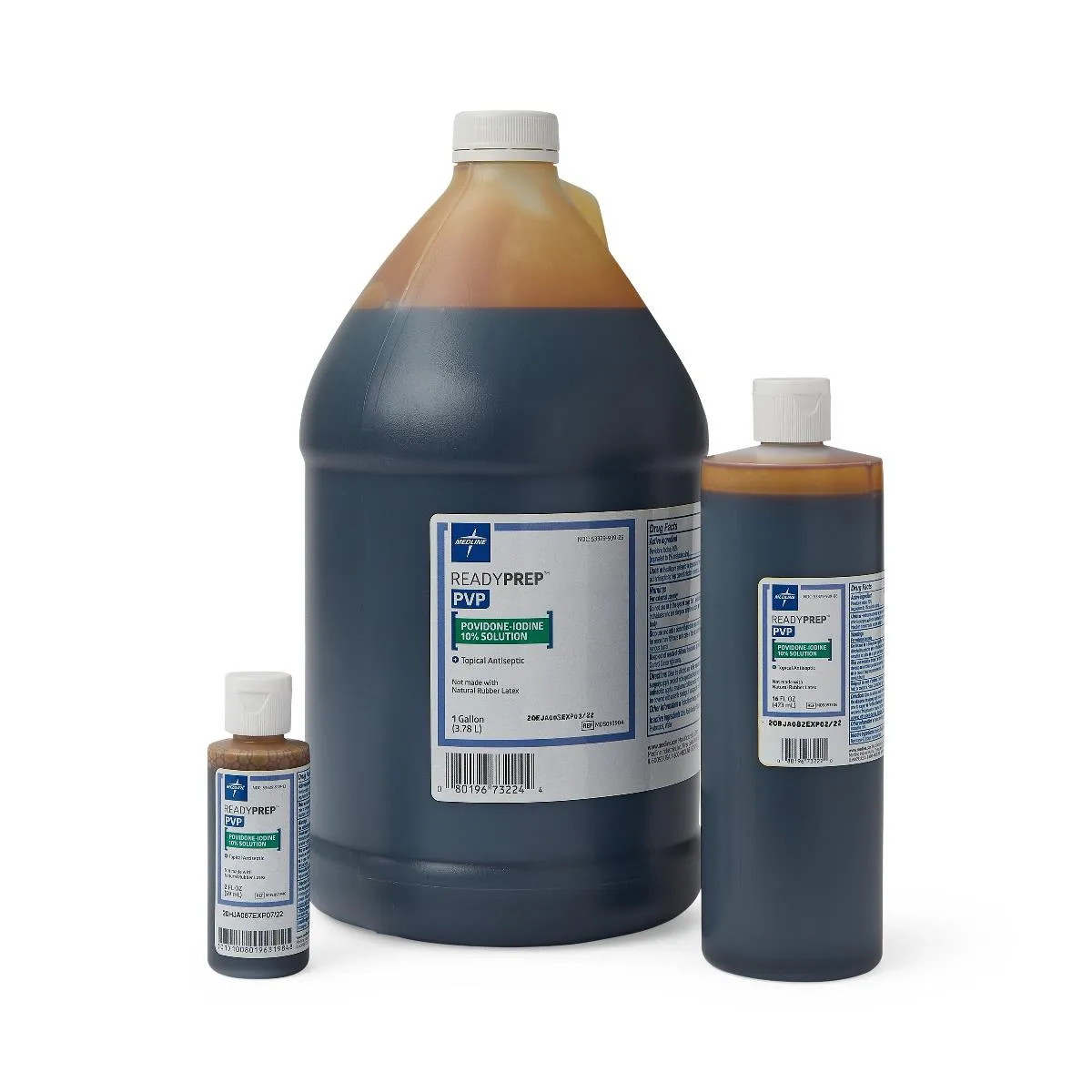 Medline Povidone Iodine Prep Solutions