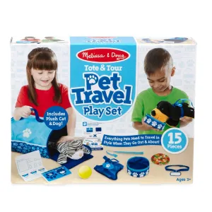 Melissa and Doug Tote & Tour Pet Travel Play Set