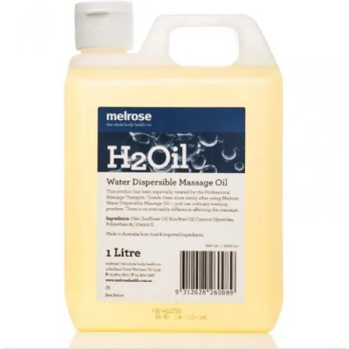 Melrose Massage H2Oil Water Disp 1L