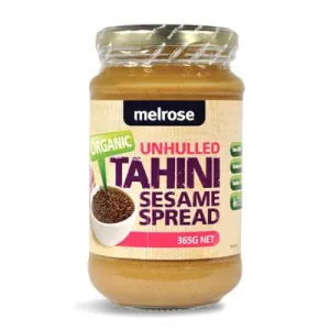 Melrose Organic Tahini Unhulled 365g