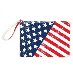 MP0099 American Flag Pouch/Make-up Bag