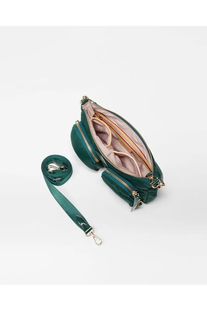 MZ Wallace Chelsea Petite Shoulder Bag 1449B2090 | Emerald