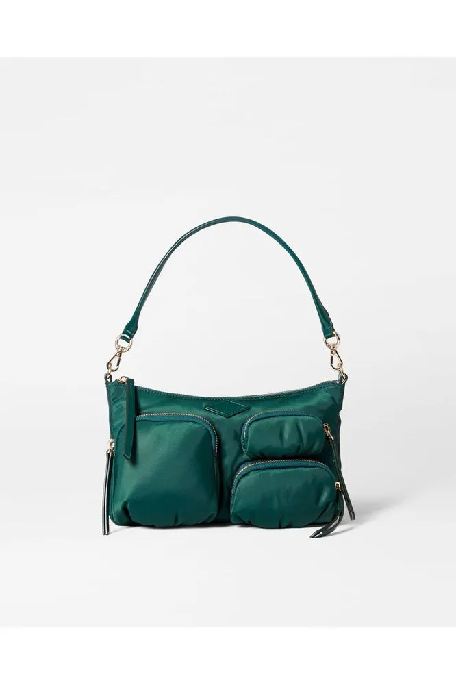 MZ Wallace Chelsea Petite Shoulder Bag 1449B2090 | Emerald