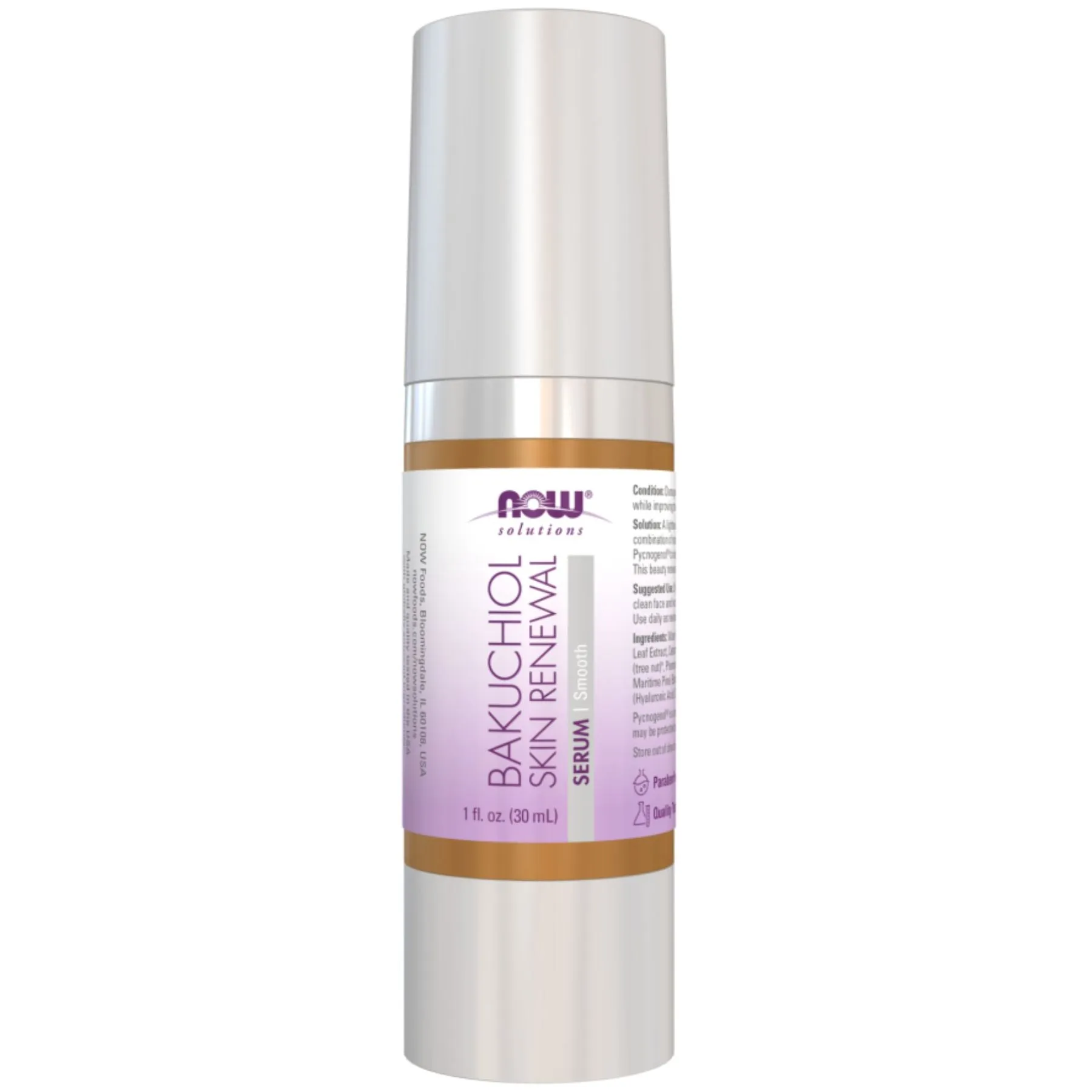 NOW Bakuchiol Skin Renewal Serum 30ml