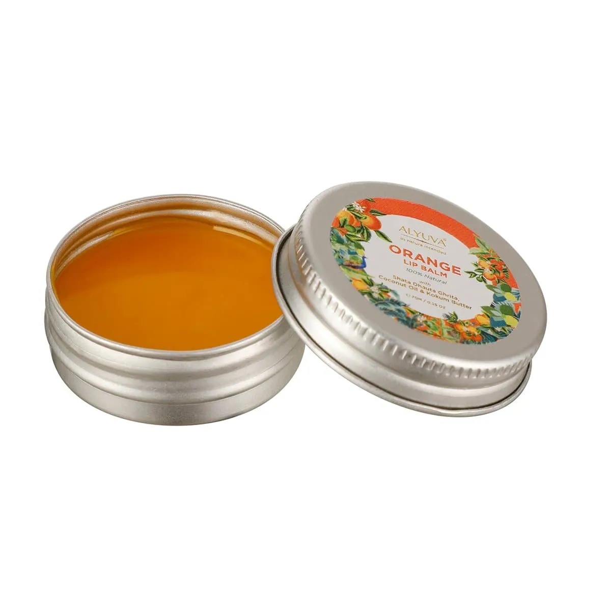 Orange Lip Balm- Pack of 2- 7gm Each