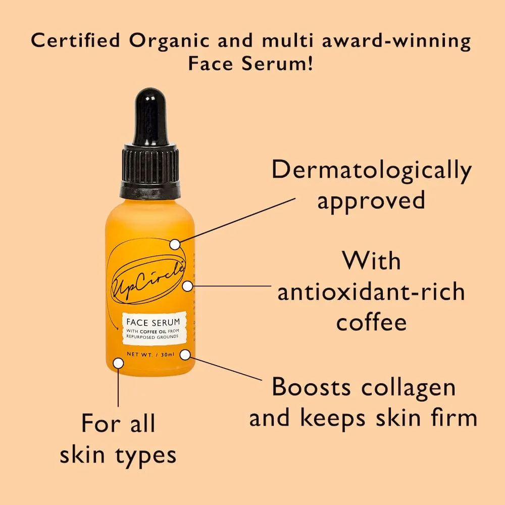 Organic Face Serum with Coffee Oil by UpCircle