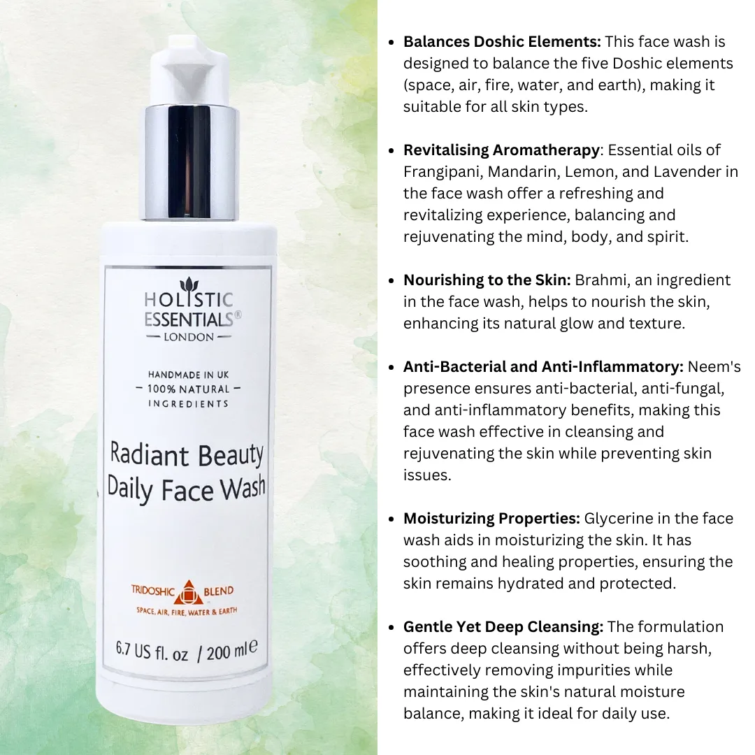 Radiant Beauty Daily Face Wash - ReBalance Formula