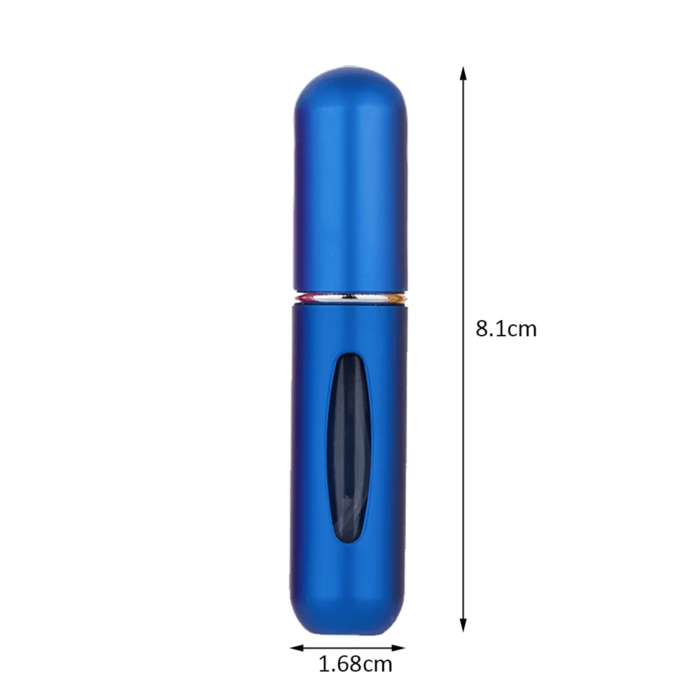 Sea Blue 5ml Mini Refillable Perfume Spray Bottle