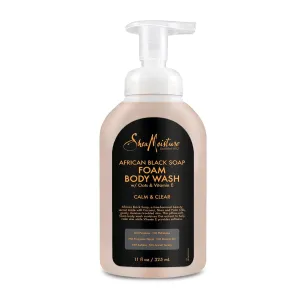 Shea Moisture African Black Soap Foam Body Wash 325ml