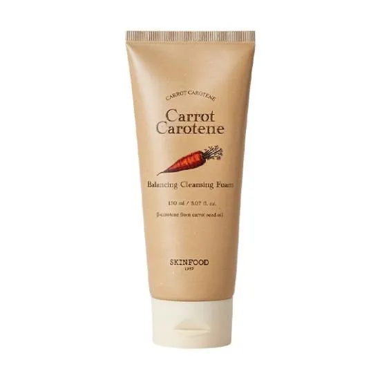 SKINFOOD  - Carrot Carotene Balancing Cleansing Foam 150ml