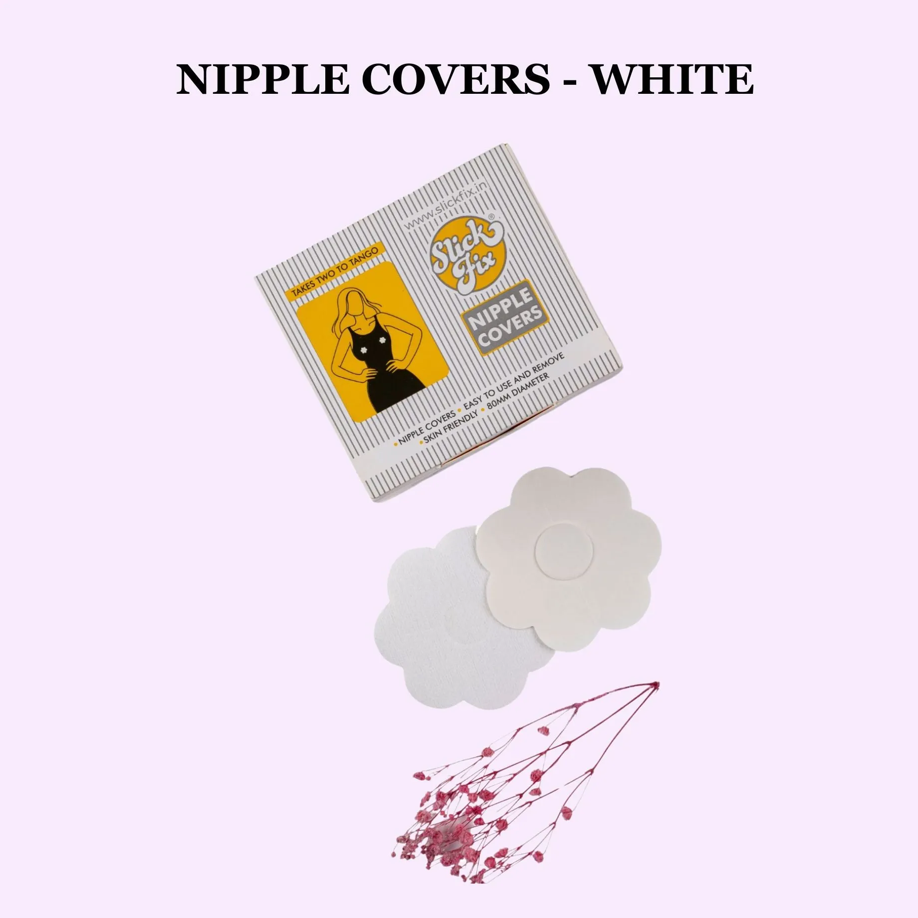 SlickFix Nipple Covers  (Color options available)