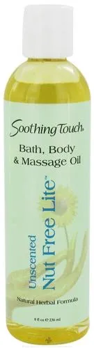 SOOTHING TOUCH - Nut Free Lite Bath & Body Oil - 8 fl. oz. (236 ml)