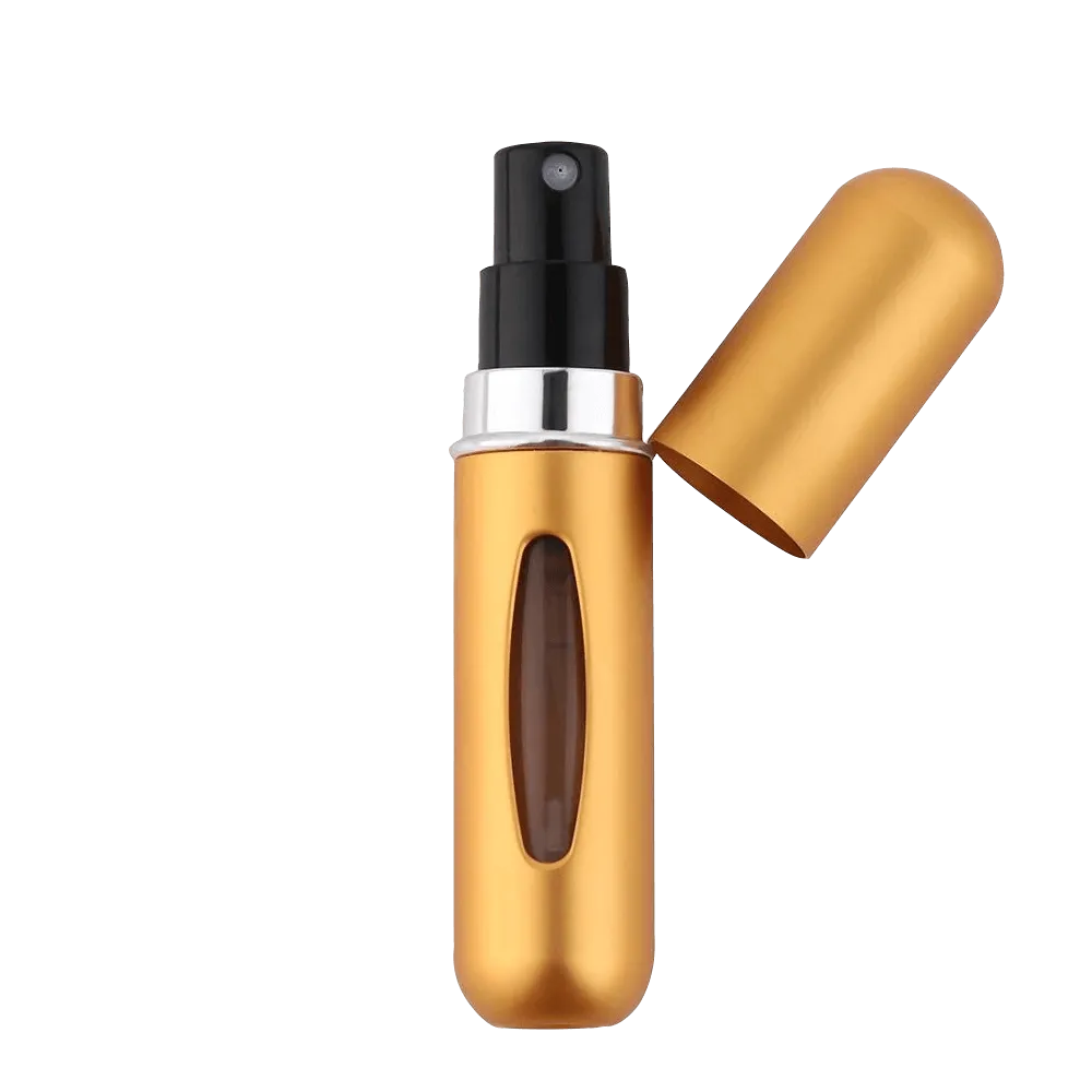 Sunset Yellow 5ml Mini Refillable Perfume Spray Bottle