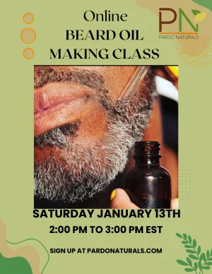 VIRTUAL BEARD OIL MAKING CLASS