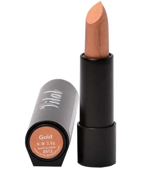 Vital Makeup  Lipstick Gold