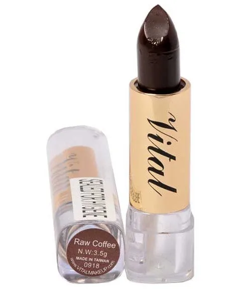 Vital Makeup  Moisturizing Lipstick Raw Coffee