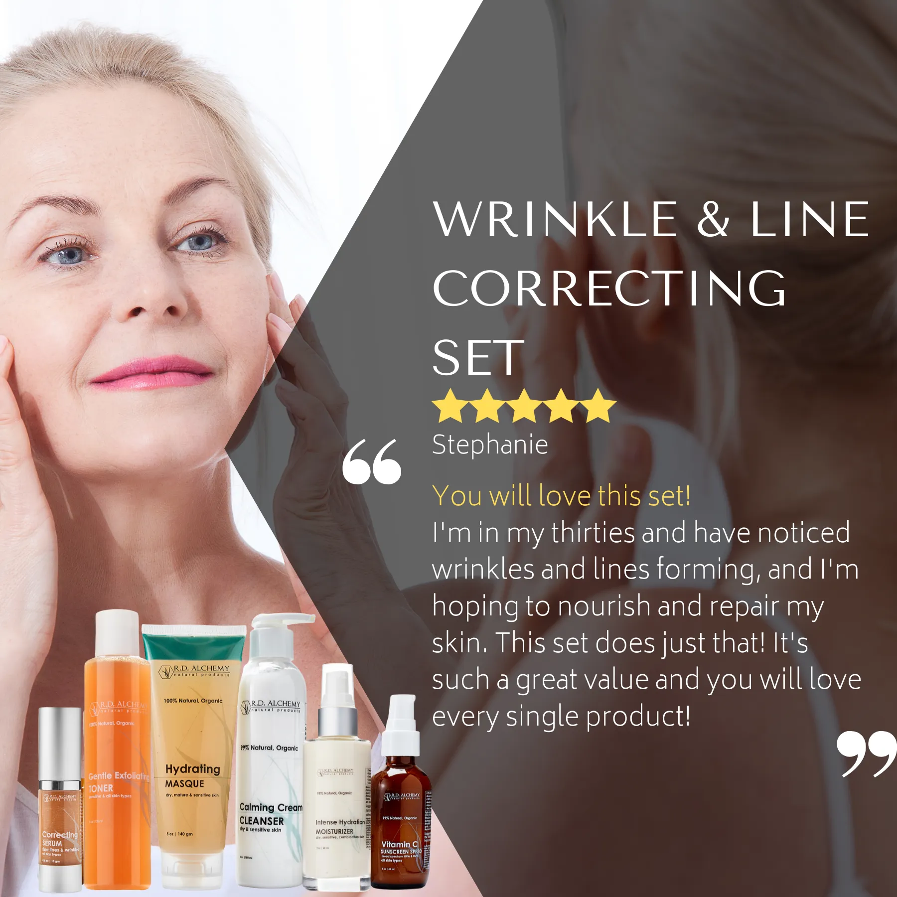 Wrinkle and Line Correcting Set